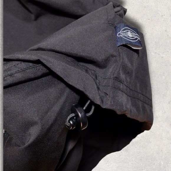 New Charles River Apparel Men's Windshirt, Black, Size L, Polyester with Pockets - Picture 9 of 11